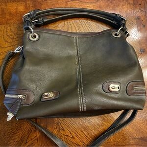 Simply Noelle Large Olive Green Purse